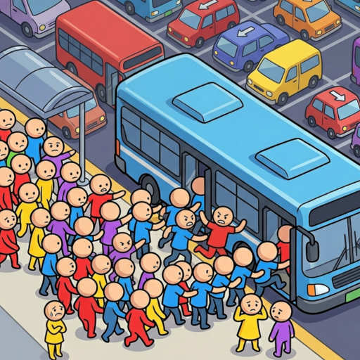 Bus Flash: Traffic Jam Game