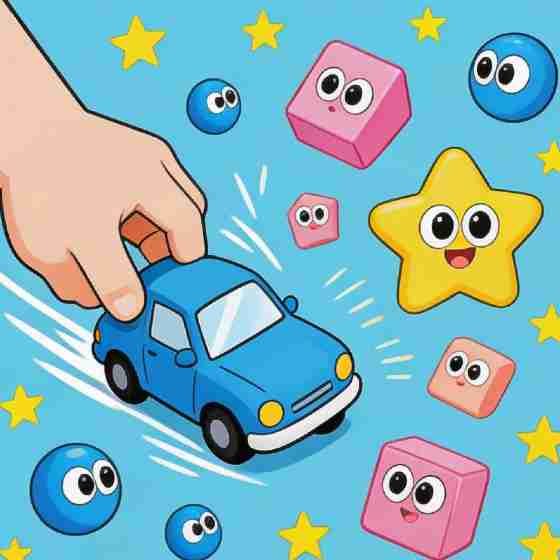 Toy Bumper Cart Game