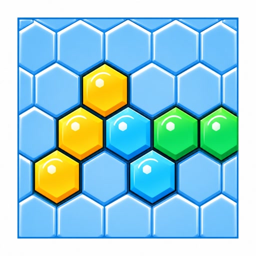 Candy Hex Lines Game