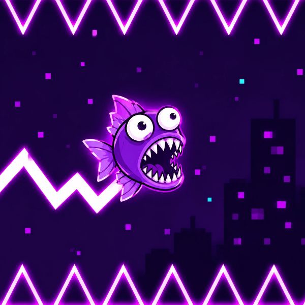 Neon Thrust Rush Game
