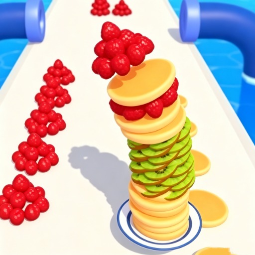 Pancake Stack Dash Game