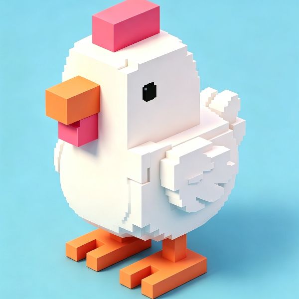 Crossy Cluck Rails Game