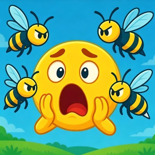 Bee Shield Lines Game
