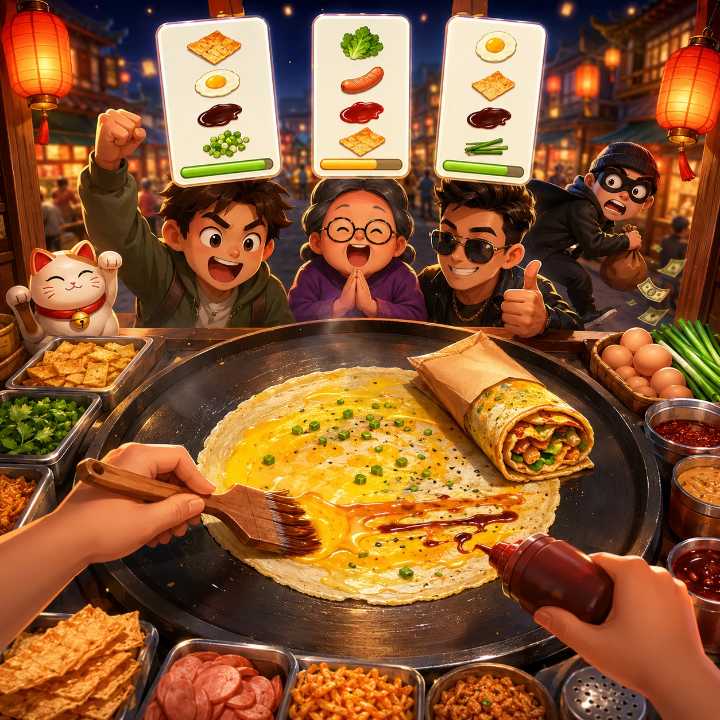 Jianbing Rush Game