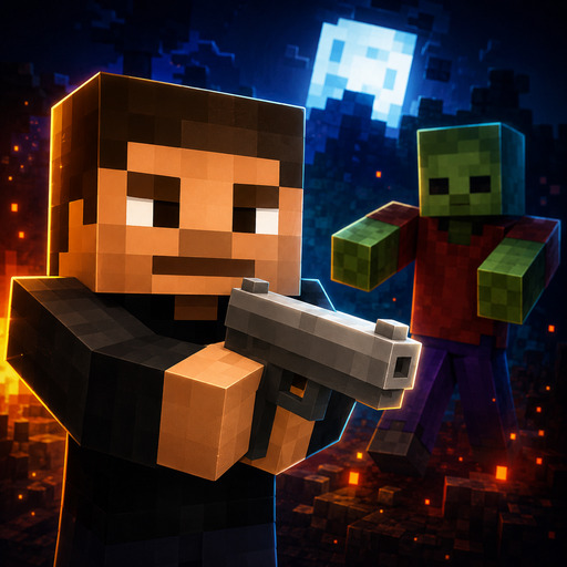 Blockfall Zombie Siege Game