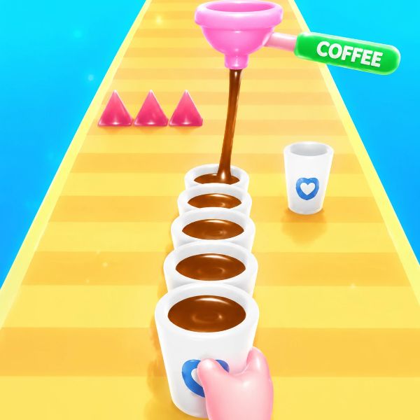 Coffee Stack Rush Game