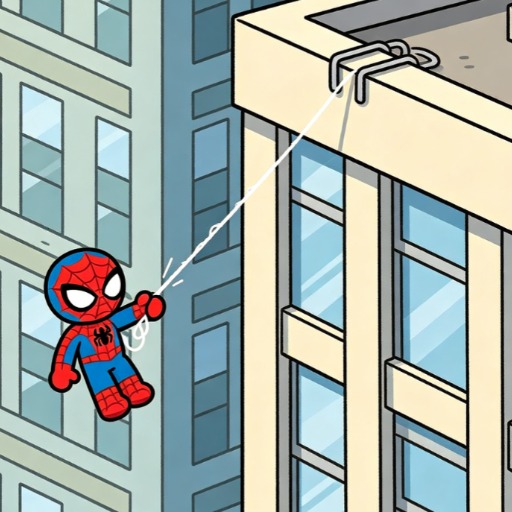 Web Swing Survivor Game