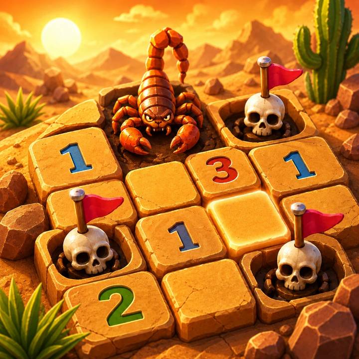 Desert Scorption Mines Game