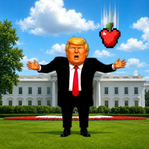 Trump Apple Shooter Game