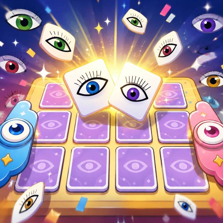 Eye Match Memory Game
