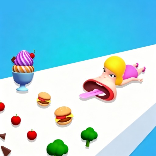 Jelly Mouth Dash Game
