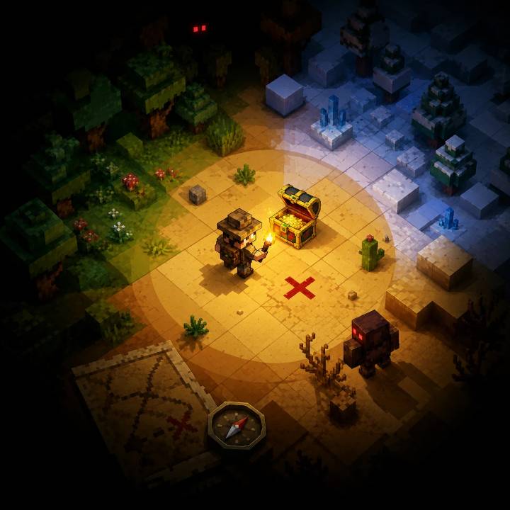 X Marks the Block Game