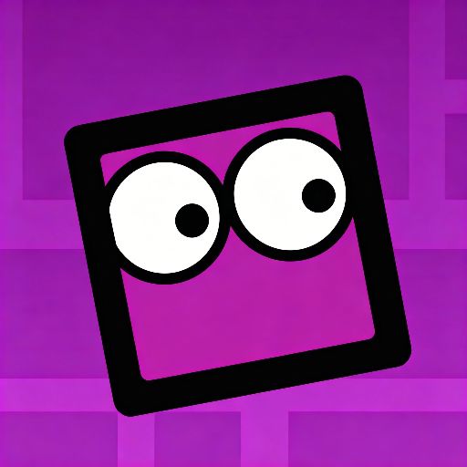 Neon Grid Jumper Game