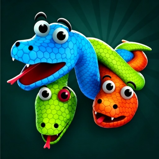 Tangle Snakes Puzzle Game