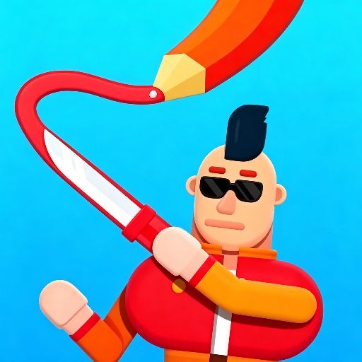 Ricochet Knife Path Game