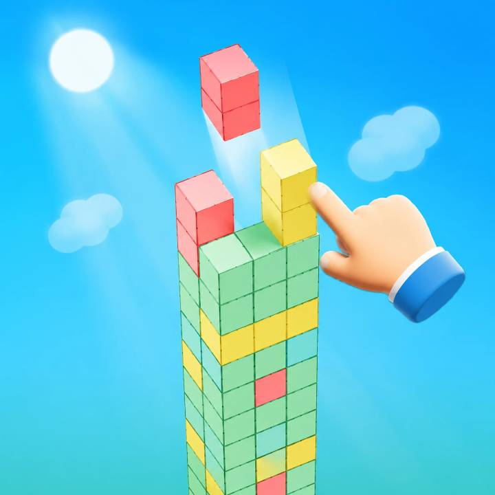 Prism Tower Blocks Game