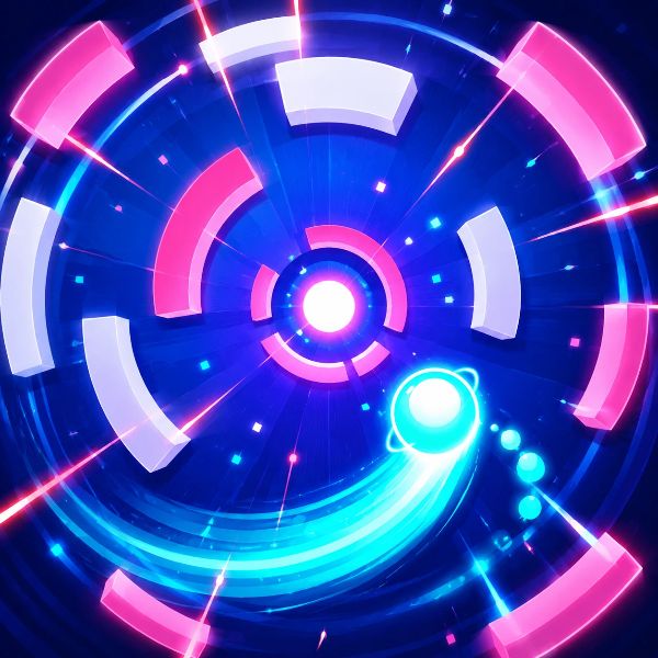 Neon Tunnel Rush Game