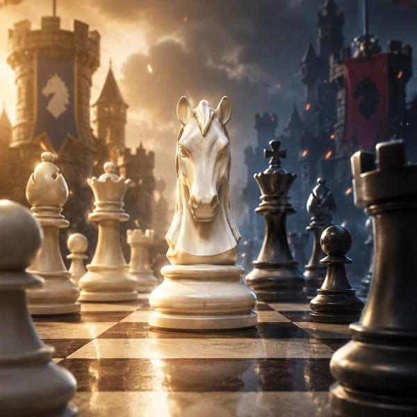 Ivory Classic Chess Game