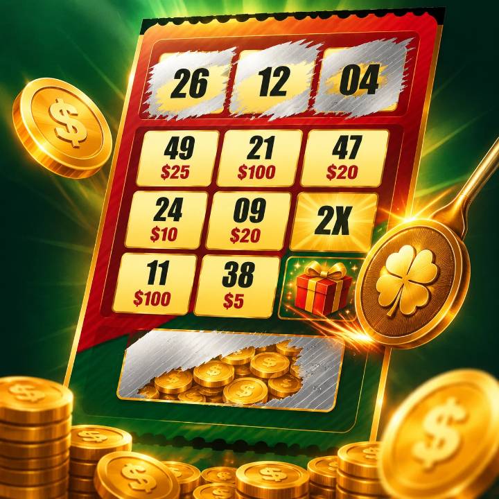 Lucky Cash Scratch Game