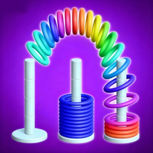 Rope Bloom Sort 3D Game