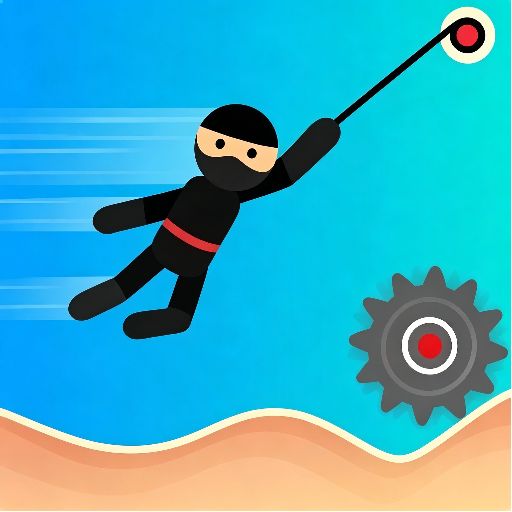 Ragdoll Swing Rush Game
