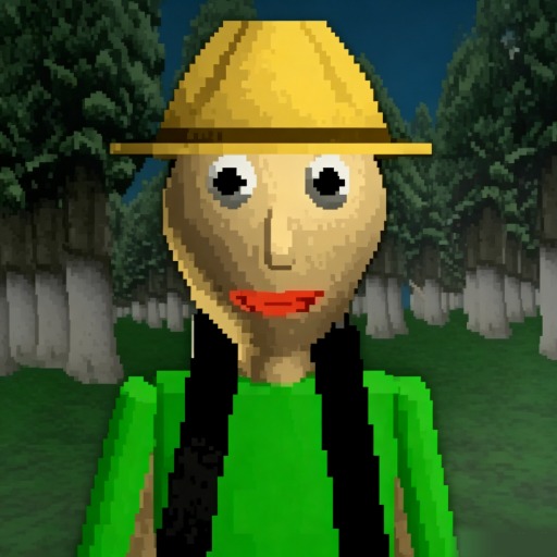 Baldi's Basics Campfire Panic Game