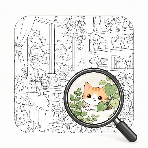 Purrfect Line Hunt Game