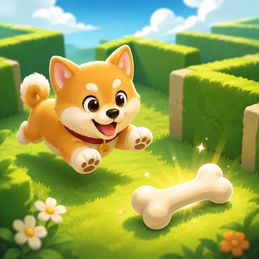 Puppy's Bone Quest Game