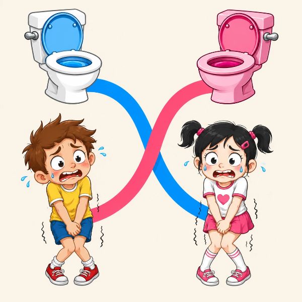 Toilet Rush Lines