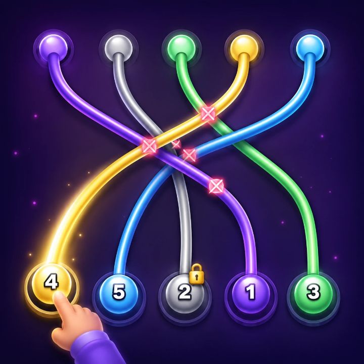 Tangle Token Twist Game