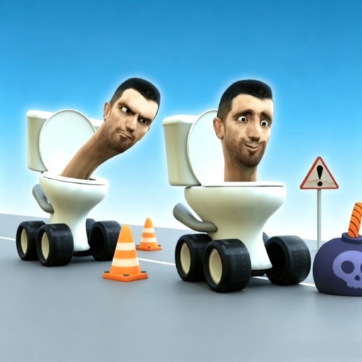 Toilet Racer Rush Game