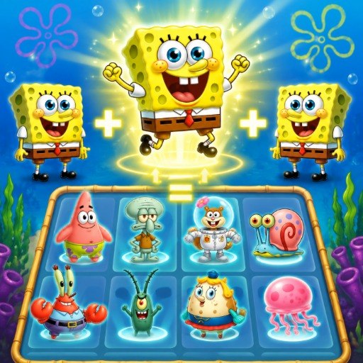 SpongeBob Merge The Characters Game