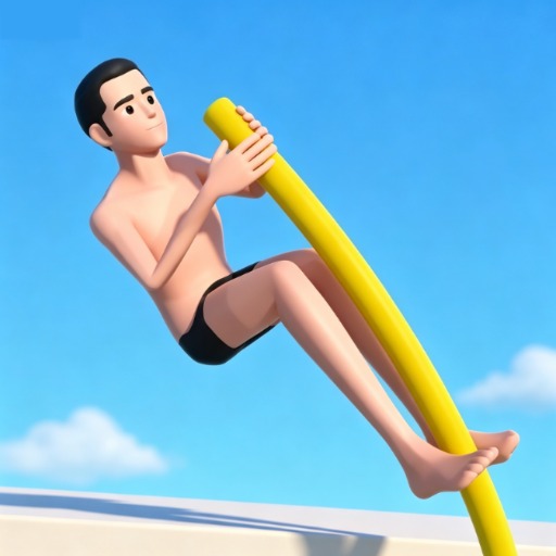 Ragdoll Pole Rush Game