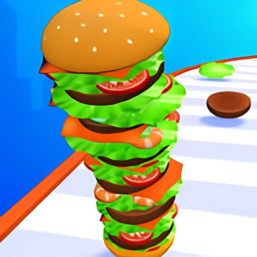 Burger Stack Rush Game