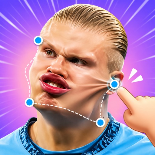Haaland Face Warp