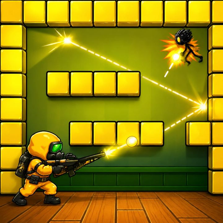 Ricochet Bullet Lab Game