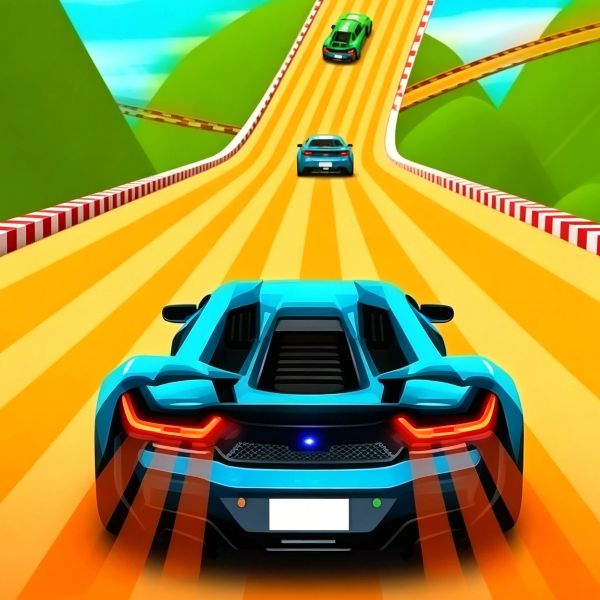 Neon Car Circle