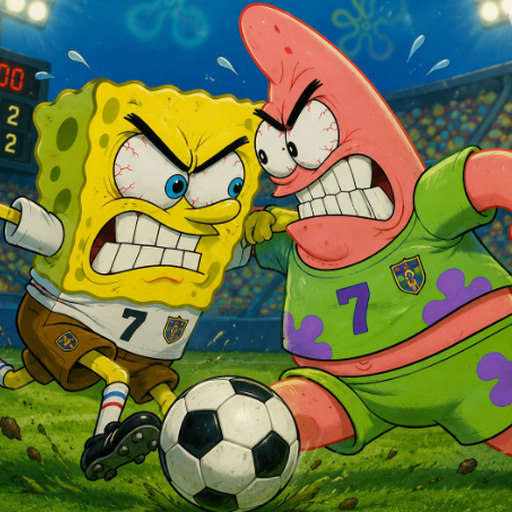 SpongeBob Football King Game