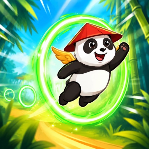 Panda Go Ring Rush Game
